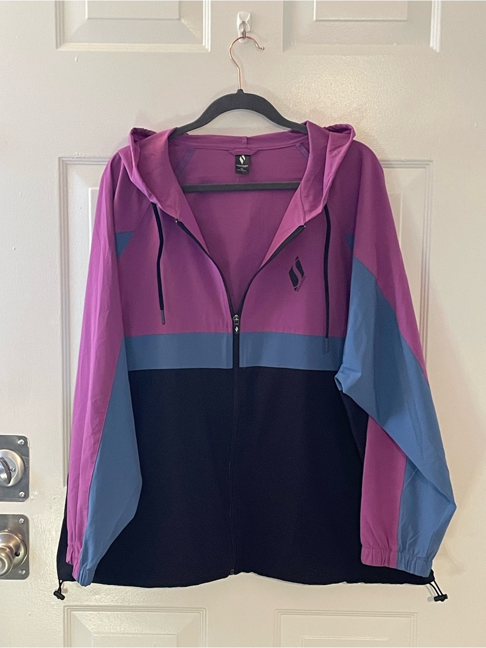 Skechers Vibrant Purple Hooded Windbreaker
